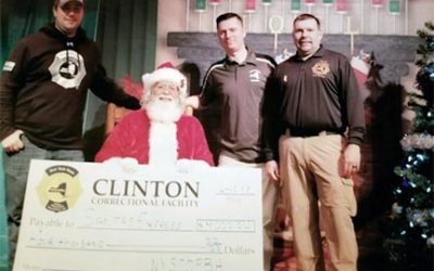 Clinton CF Donates to Santa Express