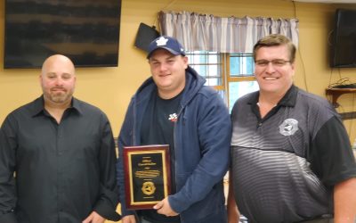 CO G. Kalies, Mohawk CF, receives Valor Award