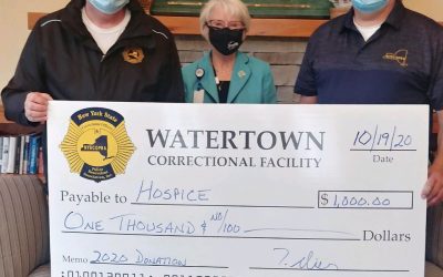 Watertown CF Donates to Hospice of Jefferson County