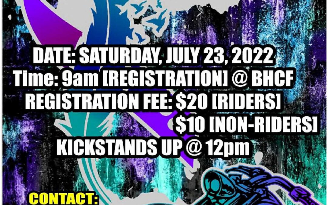 2nd Annual Suicide Awareness Ride